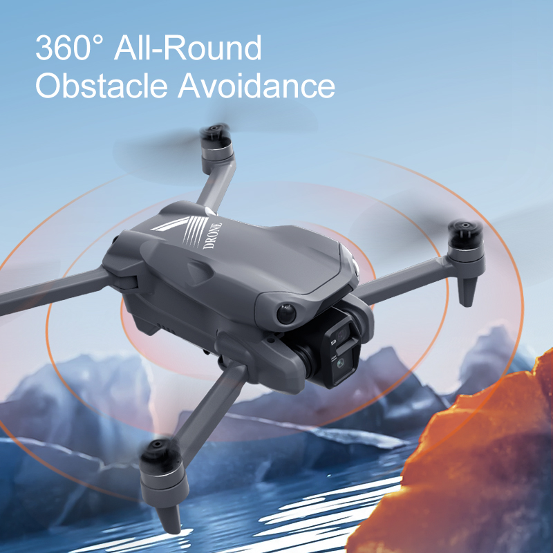 Zdjęcia lotnicze z drona LF682 – Drone Gimbal Brushless recenzja i cena