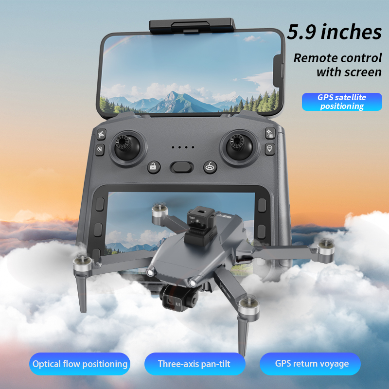 Dron z podwójną kamerą 8K ESC, – Drone Gimbal 3 Axis recenzja i cena